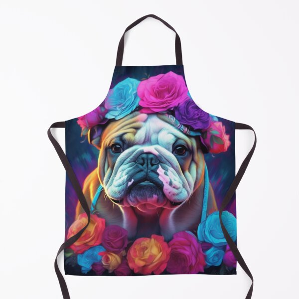 Item preview, Man and Women's best friend Neon Collection Bulldog, German Shepherd, Labrador, pug designed and sold by BrandonArtWorld.