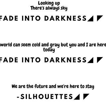 Avicii Silhouettes w Lyrics 