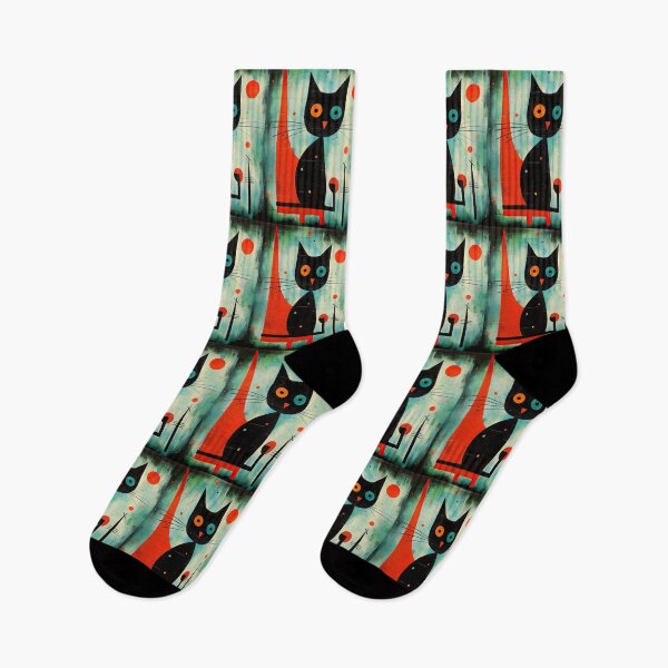 Item preview, Abstract Black Cat Starry Night designed and sold by BluePlanet.