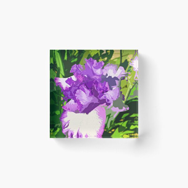 Item preview, PURPLE IRIS designed and sold by ArtbyRolleen.