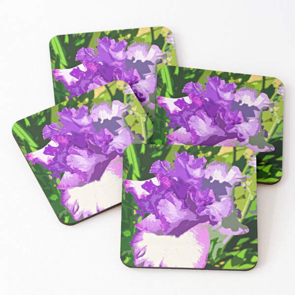 Item preview, PURPLE IRIS designed and sold by ArtbyRolleen.