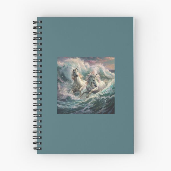 Item preview, Hiding In The Waves - The Last Unicorn Movie Fan Art designed and sold by Earth Nature Creations.