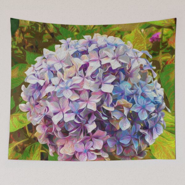 Item preview, PURPLE HYDRANGEA designed and sold by ArtbyRolleen.