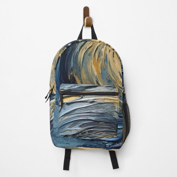 Item preview, Blue and Gold Swirl No. 2 designed and sold by rtbowers.