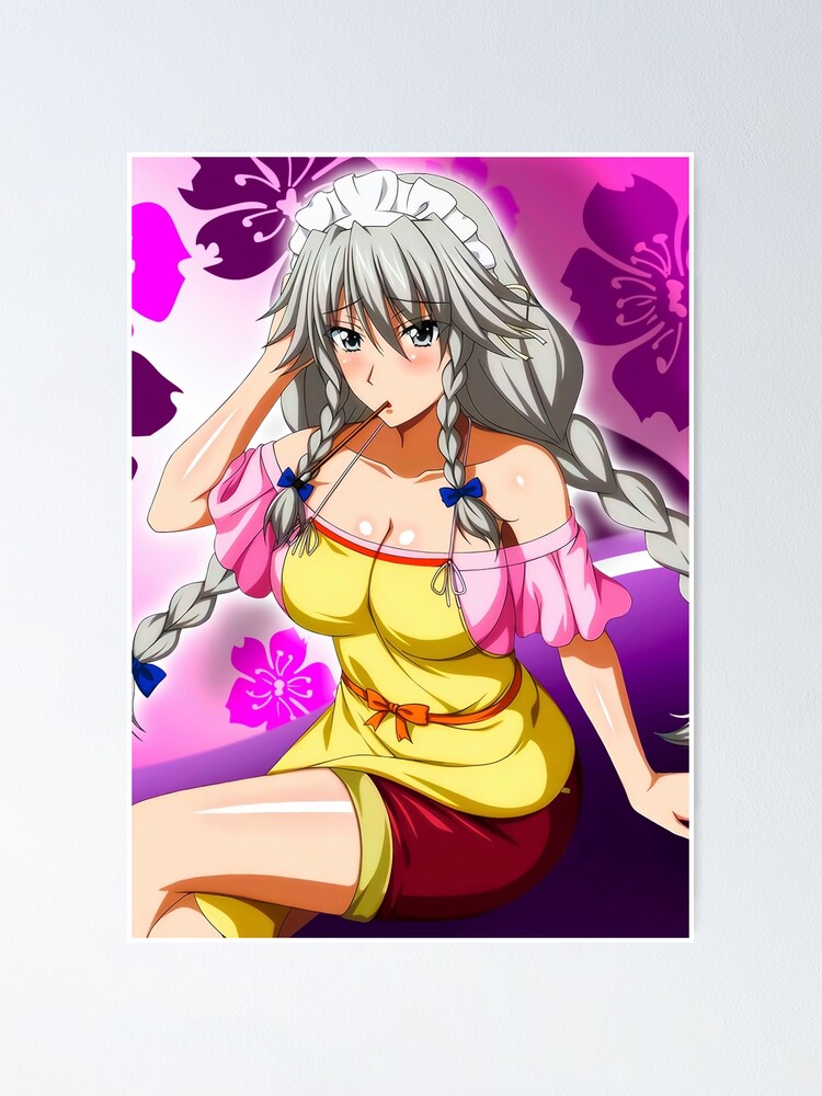 Akeno Himejima High School DxD Anime Girl Drawing Fanart Postcard for Sale  by Spacefoxart