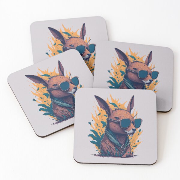 Item preview, The cool and stylish kangaroo designed and sold by feferreira.