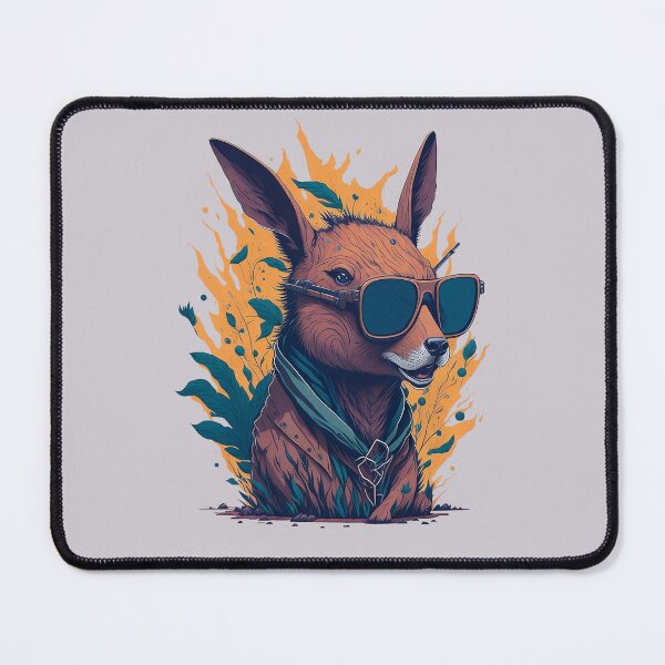 Item preview, The cool and stylish kangaroo designed and sold by feferreira.