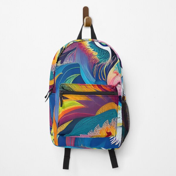 Item preview, Bright colorful abstract lion designed and sold by Inktown.
