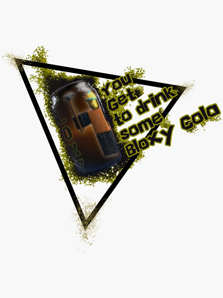 roblox bloxy cola Sticker for Sale by BabyCatArtist
