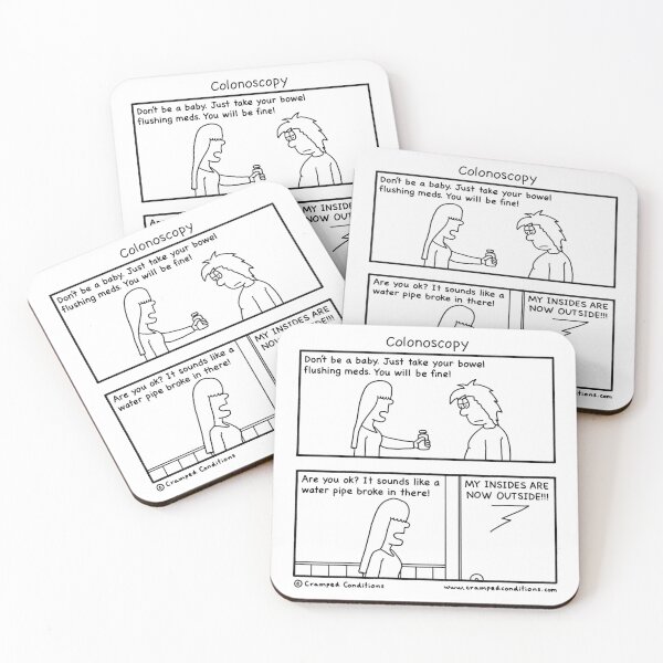 Item preview, Colonoscopy meds designed and sold by Cramped Conditions.