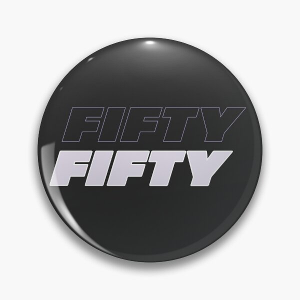 Item preview, FIFTY FIFTY 피프티 피프티 Kpop Logo (Lavender) designed and sold by monkeybananas.