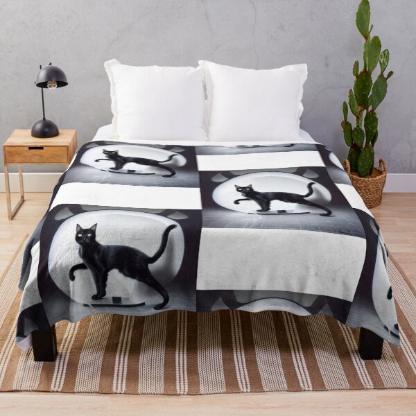 Item preview, One Black Cat designed and sold by Bloomin'  Arty Families.