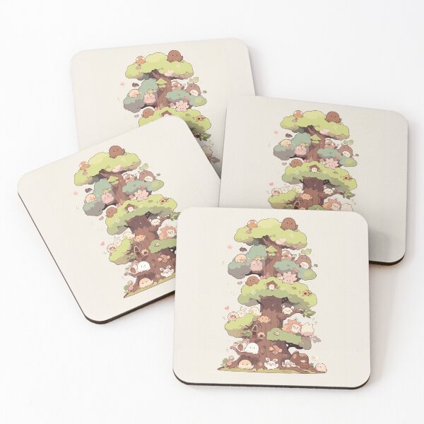 Item preview, Kawaii Woodland Tree Creatures designed and sold by GingerSilkShop.
