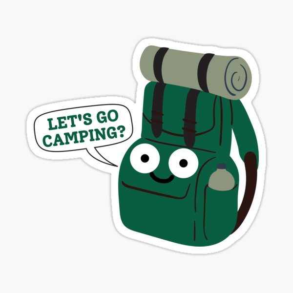 Ooly Set The Scene Transfer Stickers Magic - Let's Go Camping