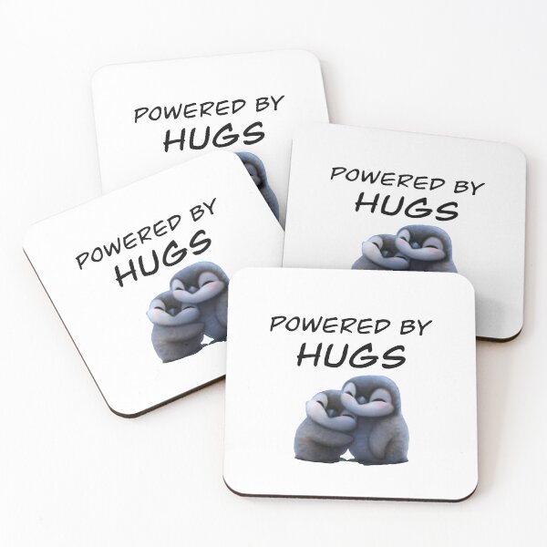Item preview, Powered by Hugs designed and sold by Black-Orc.