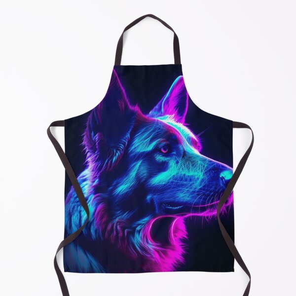 Item preview, Man and Women's best friend Neon Collection Bulldog, German Shepherd, Labrador, pug designed and sold by BrandonArtWorld.