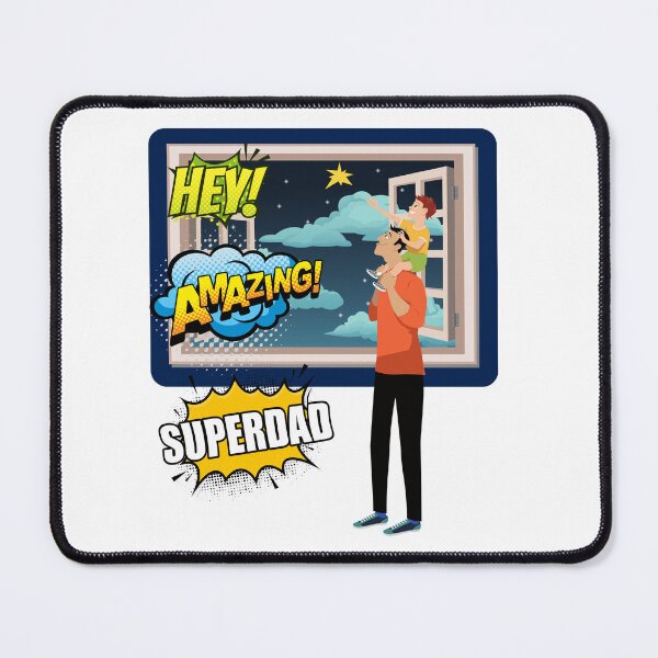 Item preview, Hey! Amazing Superdad Design 6 designed and sold by mayabonka.