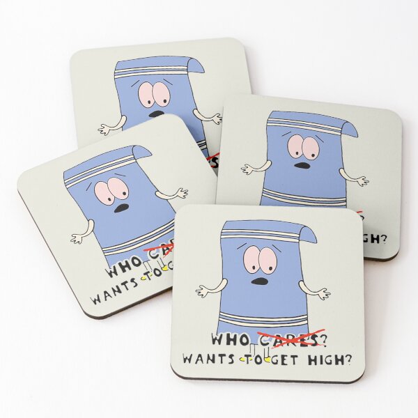 Item preview, Towelie - Who cares designed and sold by LindaMcKnigh.