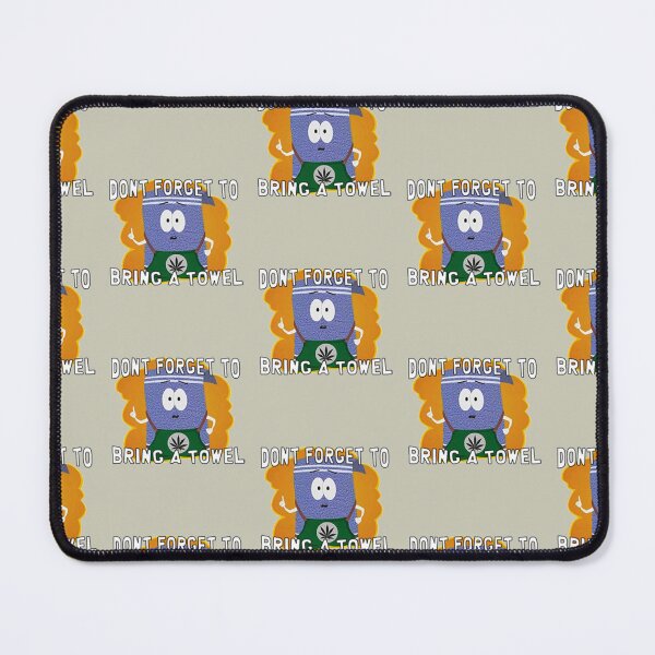 Item preview, Towelie Autocollant Don't Forget to Bring a Towel designed and sold by LindaMcKnigh.