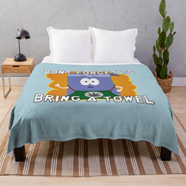 Item preview, Towelie Autocollant Don't Forget to Bring a Towel designed and sold by LindaMcKnigh.