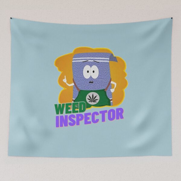 Item preview, Towelie Autocollant Weed Inspector designed and sold by LindaMcKnigh.
