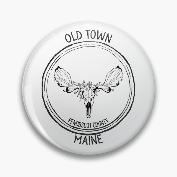 Item preview, Old Town Maine Moose Skull designed and sold by Ashley Gagnon.