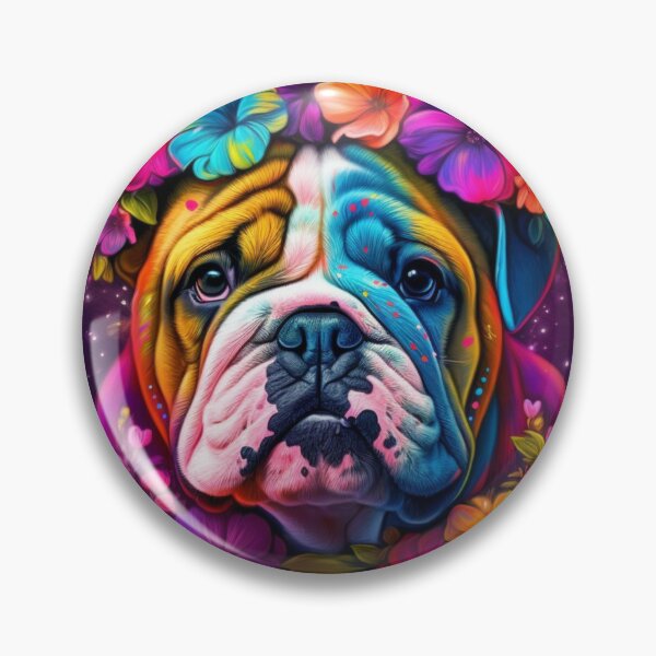 Artikelvorschau, Man and Women's best friend Neon Collection Bulldog, German Shepherd, Labrador, pug entworfen und verkauft von BrandonArtWorld.