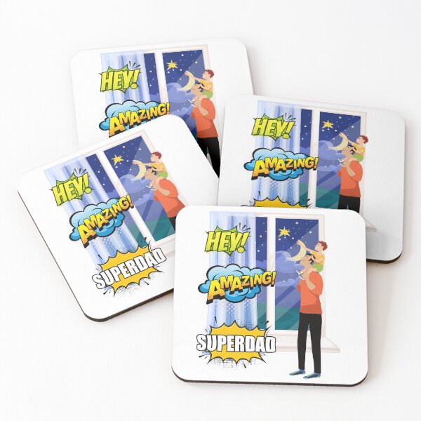 Item preview, Hey! Amazing Superdad Design 9 designed and sold by mayabonka.