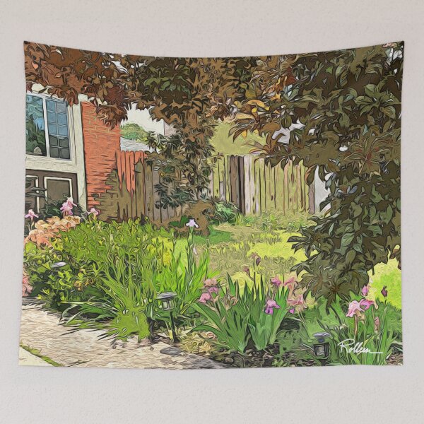 Item preview, OUR FRONT YARD designed and sold by ArtbyRolleen.