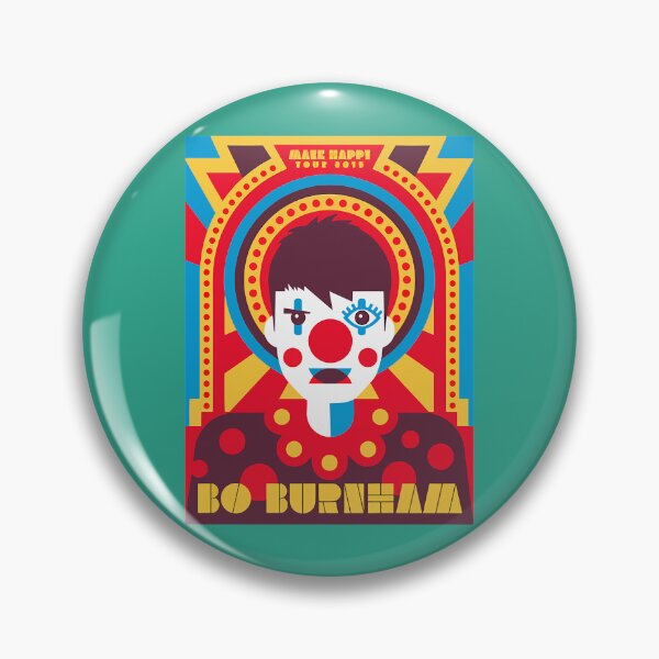 Item preview, Bo Burnham Clown, bo burnham, bo burnham make happy Clown designed and sold by DreamdreamerE.