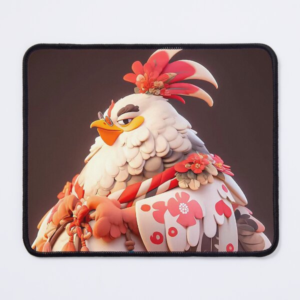 Item preview, AI Painting A proud arrogant and well-dressed rooster designed and sold by SceneryStudio.