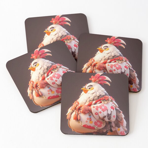 Item preview, AI Painting A proud arrogant and well-dressed rooster designed and sold by SceneryStudio.