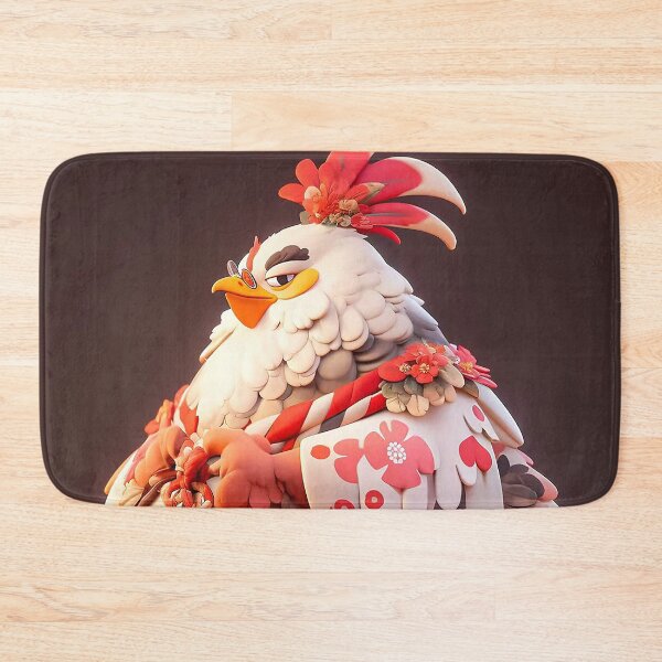 Item preview, AI Painting A proud arrogant and well-dressed rooster designed and sold by SceneryStudio.