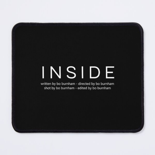 Item preview, Bo Burnham inside black designed and sold by DreamdreamerE.