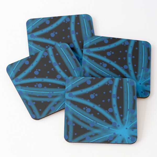 Item preview, traces of rain-blue polka dot. designed and sold by MikoMiko-kokoro.