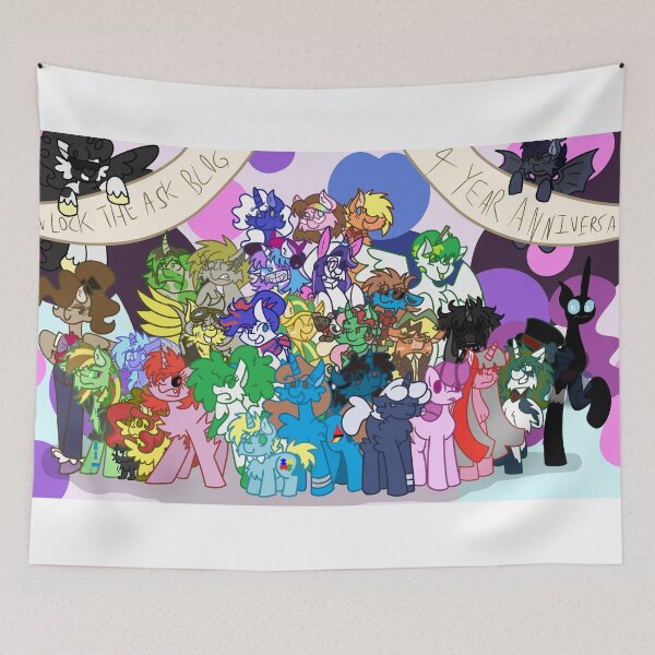 Item preview, Unlock The Ask Blog 4 Year Anniversary Art designed and sold by FroggiOwI.