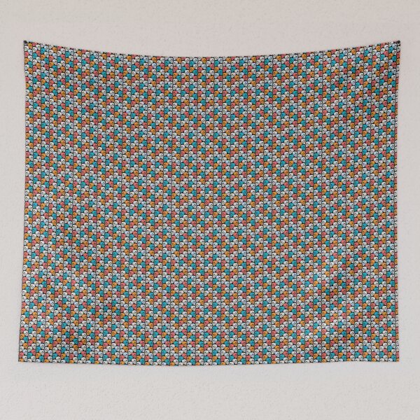 Item preview, Skulltastic Symmetry: Mesmerizing Patterned Skull Design designed and sold by StardustShops.
