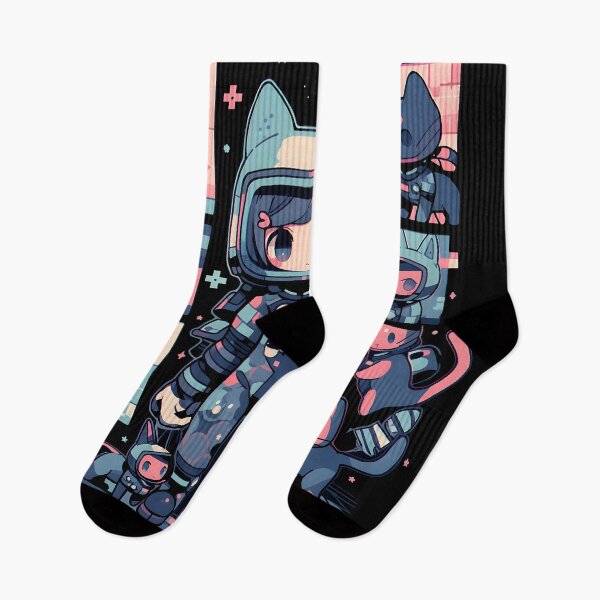 Item preview, Space Cats, Anime style designed and sold by TheeDigitalDen.