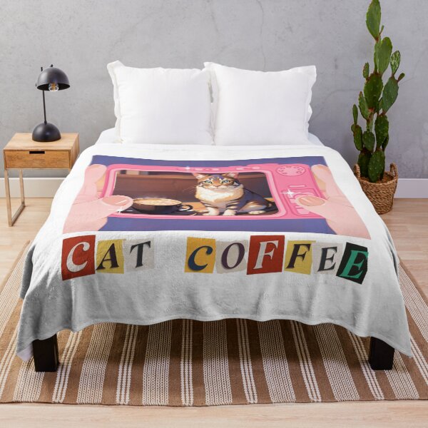 Item preview, Cat Coffee Lover designed and sold by Lychee Design.