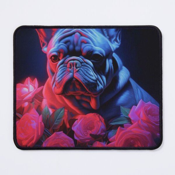 Item preview, Man and Women's best friend Neon Collection Bulldog, German Shepherd, Labrador, pug designed and sold by BrandonArtWorld.