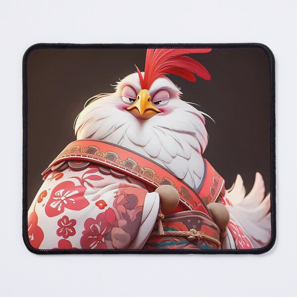 Item preview, AI Painting A proud arrogant and well-dressed rooster king designed and sold by SceneryStudio.
