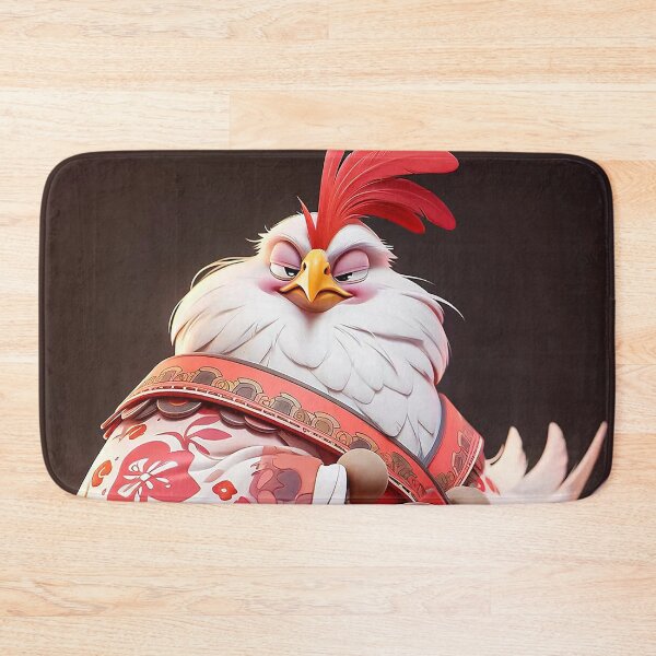 Item preview, AI Painting A proud arrogant and well-dressed rooster king designed and sold by SceneryStudio.