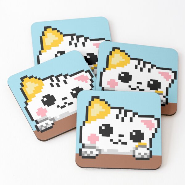 Item preview, Cutie cat on the table designed and sold by Bleach-Brave.