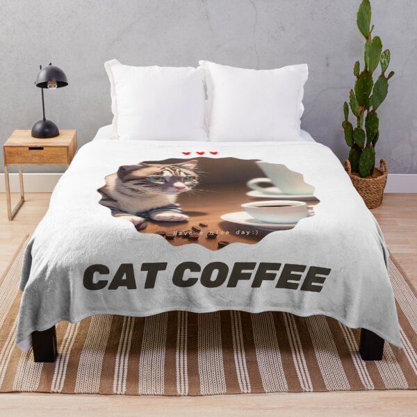 Item preview, Cat Coffee Lover designed and sold by Lychee Design.