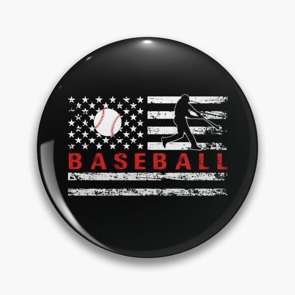 Item preview, Baseball American Flag Fun Baseball Fan designed and sold by R&BApparel.