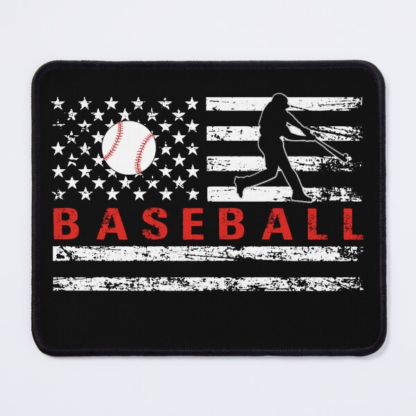 Item preview, Baseball American Flag Fun Baseball Fan designed and sold by R&BApparel.