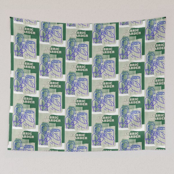 Item preview, Fabric Hoarder designed and sold by Project Remission, LLC.