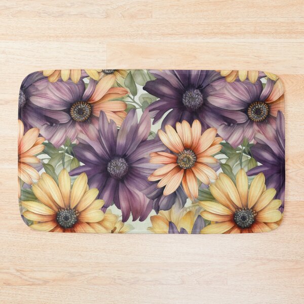 Item preview, African Daisy Floral Patterns 06 designed and sold by PixelPastry.