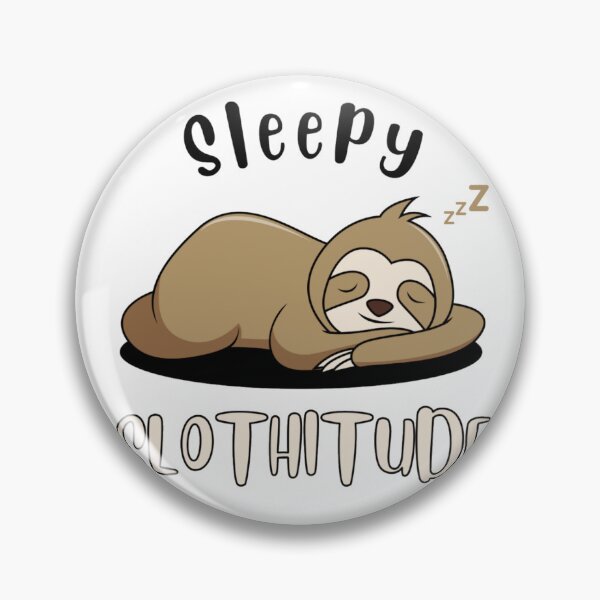 Item preview, Lazy Sleeping Sloth designed and sold by stylestamp .0.