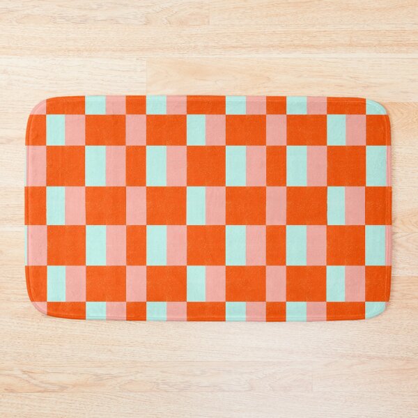 Item preview, Red Pink and Aqua Op Art Blocks  designed and sold by springstdesign.
